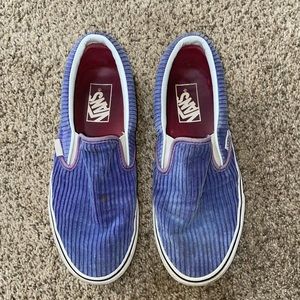 Purple Corduroy Vans